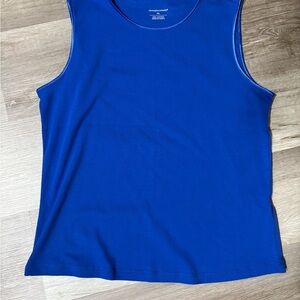 Christopher & Banks Royal Blue Cotton Top